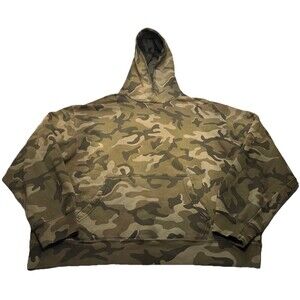 Bare Knuckles Basics Heavyweight Hoodie Size XL Star Camo Made in USA